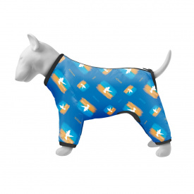 Дождевик для собак WAUDOG Clothes Флаг S35 Разноцветный (5335-0229)