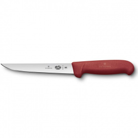 Кухонный нож обвалочный Victorinox Fibrox Boning 15 см Красный (5.6001.15)