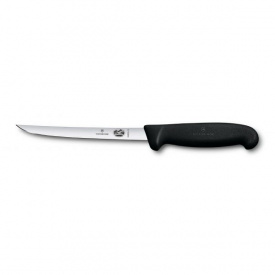 Кухонный нож обвалочный Victorinox Fibrox Boning 15 см Черный (5.6203.15)
