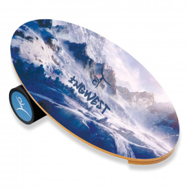 Баланс борд InGwest Mountains Balance Board Training System с прорезиненным роллером