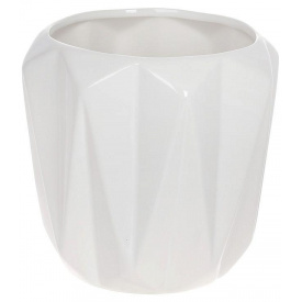 Керамическая ваза Bona Mokke 17x17x17 см Белая DP119945