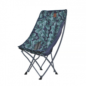 Раскладной стул туристический для отдыха дачи рыбалки Lesko S4576 60х95х38 см Зеленый