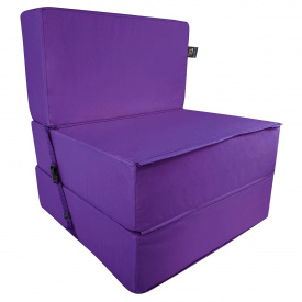 Бескаркасное кресло раскладушка Tia-Sport Поролон 180х70 см (sm-0920-5) фиолетовый