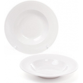 Набор Bona 6 фарфоровых тарелок Emilia-Romagna диаметр 22см порционные DP40106