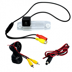 Автомобильная камера заднего вида Lesko для Kia K3 14 /Hyundai Sonata 05-10/Elantra 06-10/Accent 05-11/Tucson 04-09 (4606)