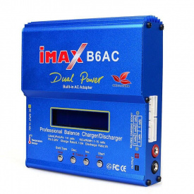 Зарядное устройство Imax B6AC 80W с балансиром и встроенным БП (100489)