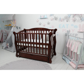 Кровать детская Baby Comfort ЛД10 Орех