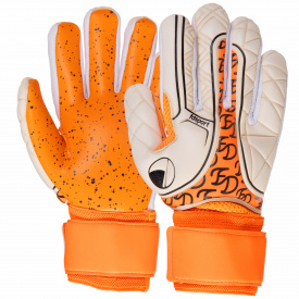 Перчатки вратарские с защитой пальцев Fdsport SP-Sport FB-2004 размер 10 Оранжевый