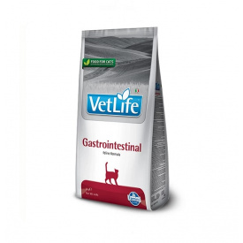 Сухой лечебный корм для кошек Farmina Vet Life Gastrointestinal диет. питание, при заболевании ЖКТ, 2 кг (8010276025340)