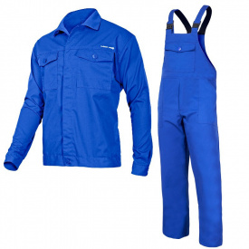 Куртка и полукомбинезон электрика LahtiPro 41407 XL Синий