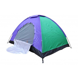 Палатка туристическая 3-х местная кемпинговая Camping Spot 2х1.5х1.1м Сине-зеленый