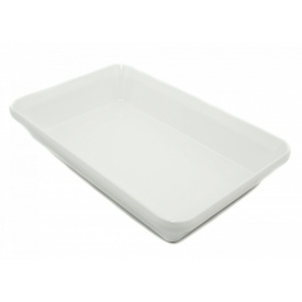 Блюдо для выкладки продуктов One Chef из меламина 39,5×30×5,5 см Белое