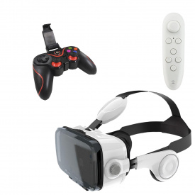 Очки виртуальной реальности VRBox Bobo VRZ4 виар шлем для телефона с пультом управления