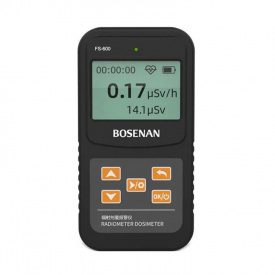 Дозиметр радиометр бытовой счетчик гейгера - прибор для измерения радиации Bosean FS-600 (100818)