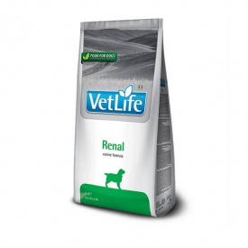 Сухой лечебный корм для собак Farmina Vet Life Renal диет питание для поддержания функции почек 2 кг (8010276025241)