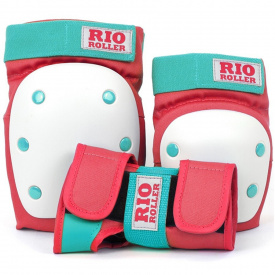 Комплект защиты Rio Roller Triple Pad Set M red-mint