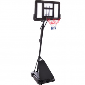 Стойка баскетбольная со щитом мобильная TOP SP-Sport S520 h-245-305см Черный