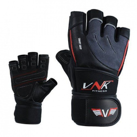 Перчатки для фитнеса VNK Sgrip V`Noks M Черно-серый (07349003)