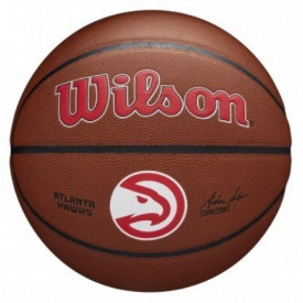 Мяч баскетбольный Wilson NBA Team Alliance Bskt Atl Hawks размер 7 Amber (WTB3100XBATL)