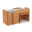 Двухъярусная кровать с выкатным столом Компанит Универсал бук Полтава
