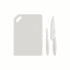 Набор ножей Tramontina Plenus 3 предмета Light grey (6747192) Тернопіль