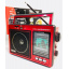 Радиоприемник GOLON-RX 006/ 0816 USB+SD Красный Михайловка