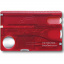 Мультитул Швейцарская карта Victorinox SwissCard Nailcare Красный полупрозрачный (0.7240.T) Тернополь