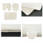 Комплект килимків для ванної та туалету KONTRAST OSLO CREAMY 3шт. Одеса