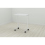 Стол приставной Ferrum-decor Амиго 62x60x40 металл Белый ДСП Белое 16мм (AMI0008) Лосинівка