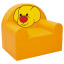 Кресло детское Tia-Sport Песик оранжевый (sm-0482) Ясногородка