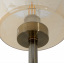 Настольная лампа классическая Brille 60W LK-666 Коричневый Вінниця