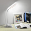 Настольная лампа LED в современном стиле на прищепке Brille 5W SL-58 Белый Черкаси
