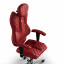 Кресло KULIK SYSTEM GRAND Антара с подголовником со строчкой Красный (4-901-WS-MC-0308) Житомир