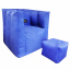 Комплект мебели Tia-Sport Люкс кресло и пуф 64х65х65 см синий (sm-0664) Киев