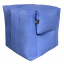 Комплект мебели Tia-Sport Люкс кресло и пуф 64х65х65 см синий (sm-0664) Житомир