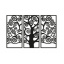Декоративне панно Декор Карпаты на стіну Дерево-Тріптіх pn74 92х65 см Херсон
