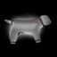Дождевик для собак WAUDOG Clothes светоотражающий S32 В 47-50 см С 35-38 см Полтава