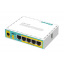 Маршрутизатор MikroTik RouterBOARD RB750UPr2 hEX PoE lite (650MHz/64Mb, 1xUSB, 5х100Мбит, PoE in, PoE out) (RB750UPr2) Вінниця