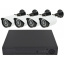 Комплект видеонаблюдения на 4 камеры 4CH AHD 1080P 3.6 мм 1 mp с регистратором 11531+Жесткий диск Seagate 1TB Луцьк