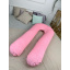 Подушка для беременных с наволочкой Coolki Минки Плюш Pink XXL 150x75 Ровно