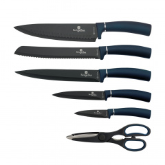 Набор ножей из 7 предметов Berlinger Haus Metallic Line Aquamarine Edition (BH-2581) Умань