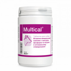Комплексная витаминно-минеральная кормовая добавка для собак Dolfos MultiCal - 800г. (520 шт)125-800 Дніпро