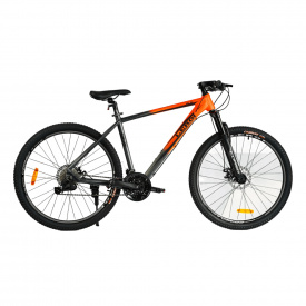 Велоcипед спортивный Corso 27 5" Leroi рама 19" 27 скоростей Orange and Grey (127941)