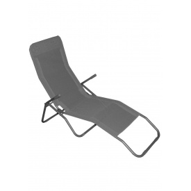 Кресло-шезлонг Jumi раскладной серый