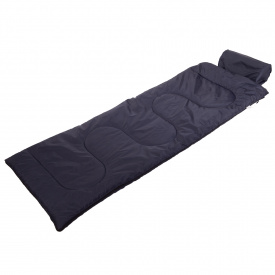 Спальный мешок одеяло с подголовником CHAMPION SY-4840 Темно-синий