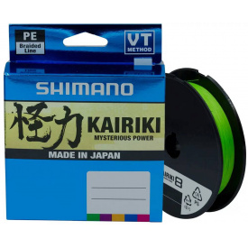 Шнур Shimano Kairiki 8 PE Mantis Green 150m 0.19mm 12.0kg (1013-2266.96.93)