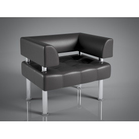 Кресло Тонус Sentenzo 800x600x700 темно-серый