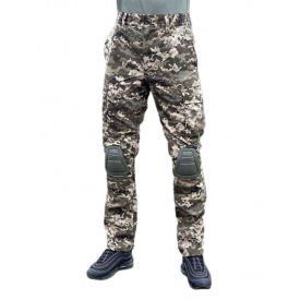 Тактические брюки с наколенниками BTMF Пиксель р.44-60