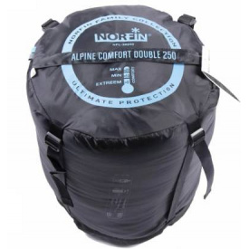 Двухместный спальный мешок-одеяло Norfin Alpine comfort Double 250 NFL-30240