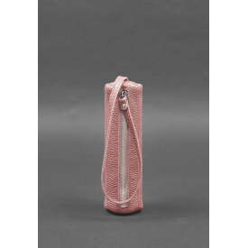 Женская кожаная ключница 3.1 Тубус XL розовая BlankNote